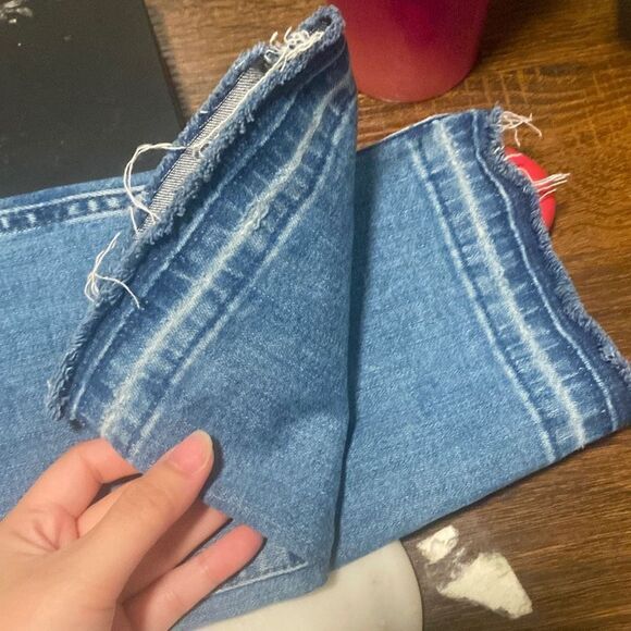 J.Crew Women AB277 High Waisted Vintage Straight Ankle Denim Jeans Size 25/ 0 - Picture 8 of 8